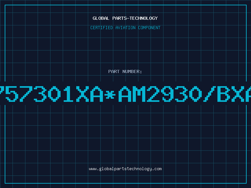 Aviation Part 8757301XA*AM2930/BXA2