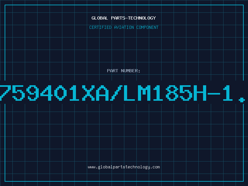 Aviation Part 8759401XA/LM185H-1.2