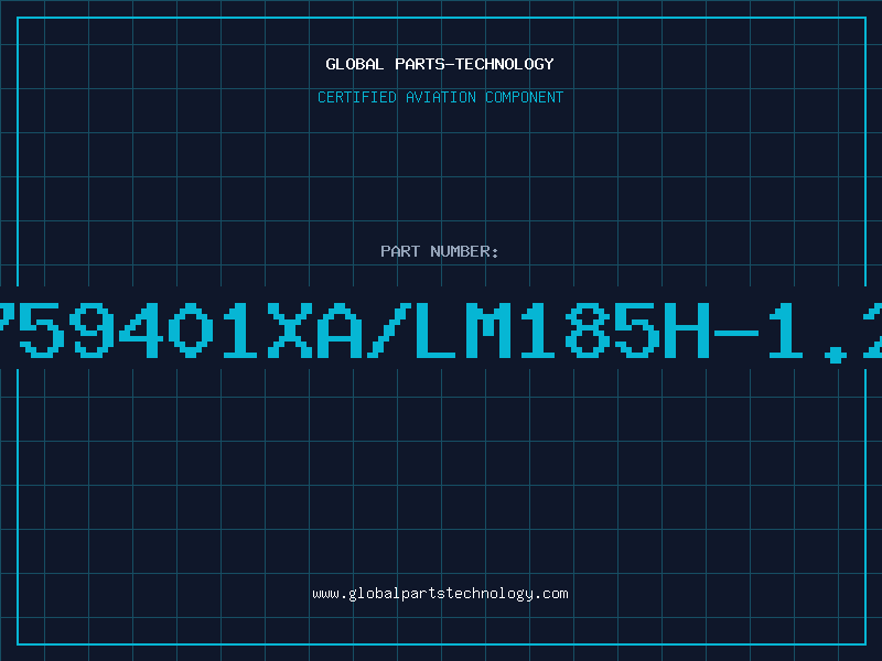Aviation Part 8759401XA/LM185H-1.21