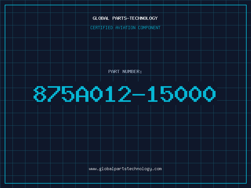 Aviation Part 875A012-15000