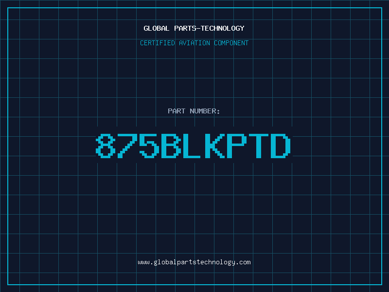 Aviation Part 875BLKPTD