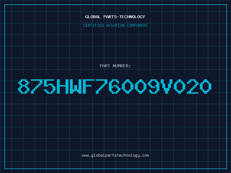 Aviation Part 875HWF76009V020
