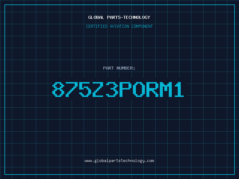 Aviation Part 875Z3PORM1
