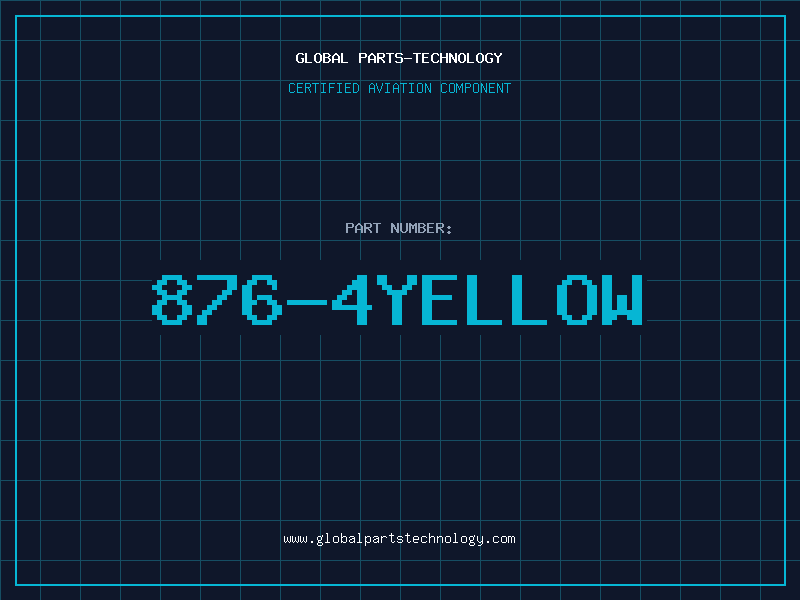 Aviation Part 876-4YELLOW