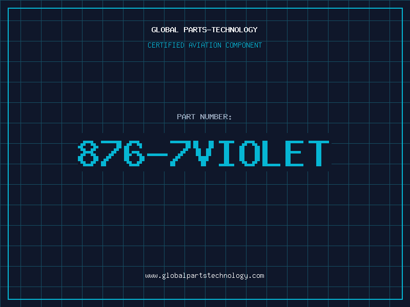 Aviation Part 876-7VIOLET