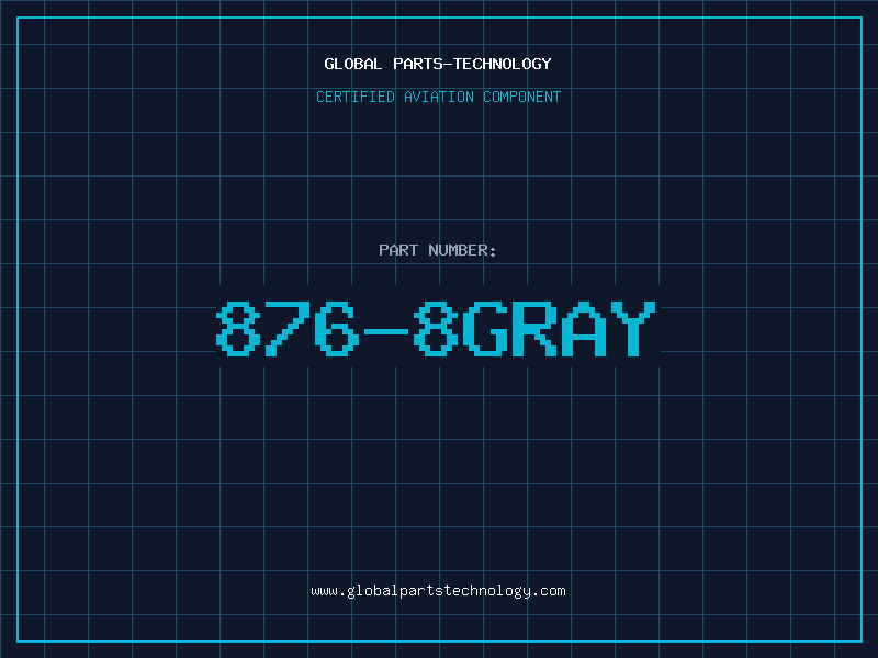 Aviation Part 876-8GRAY