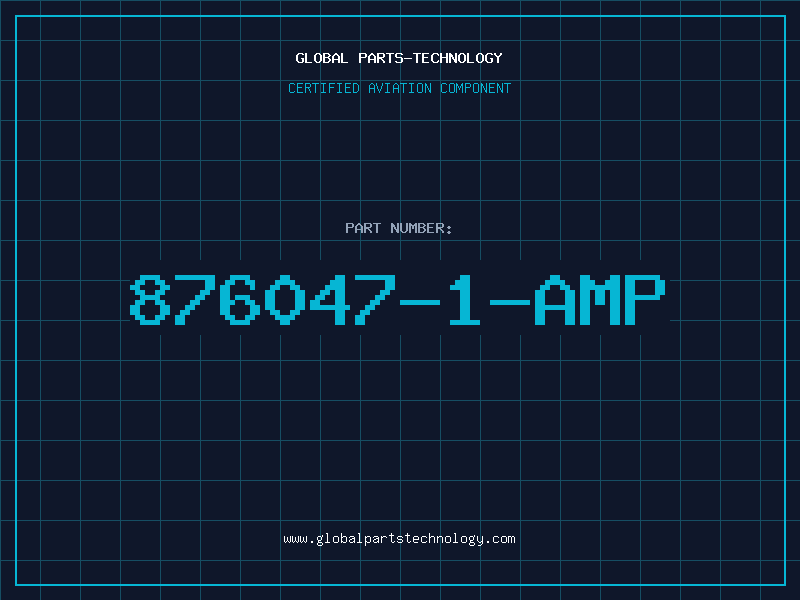 Aviation Part 876047-1-AMP