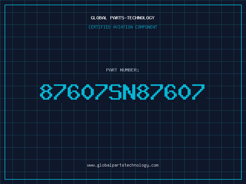 Aviation Part 87607SN87607