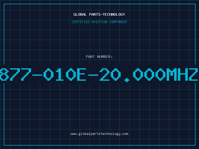 Aviation Part 877-010E-20.000MHZ