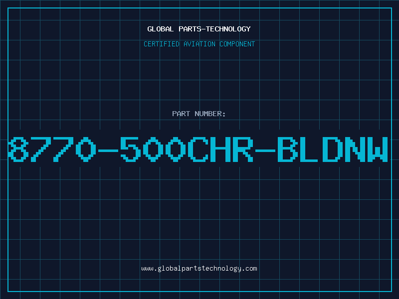Aviation Part 8770-500CHR-BLDNW