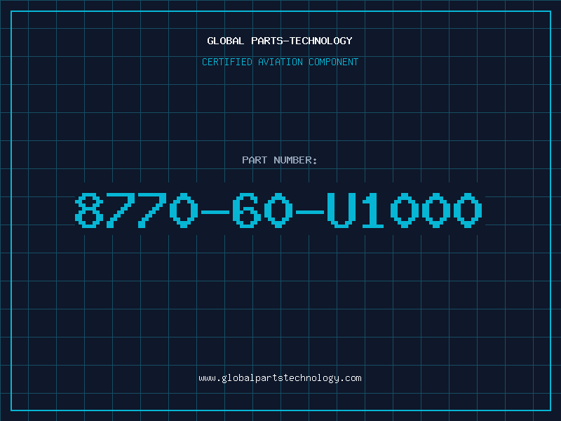 Aviation Part 8770-60-U1000