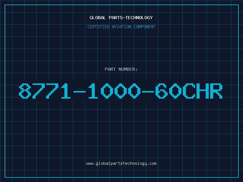 Aviation Part 8771-1000-60CHR
