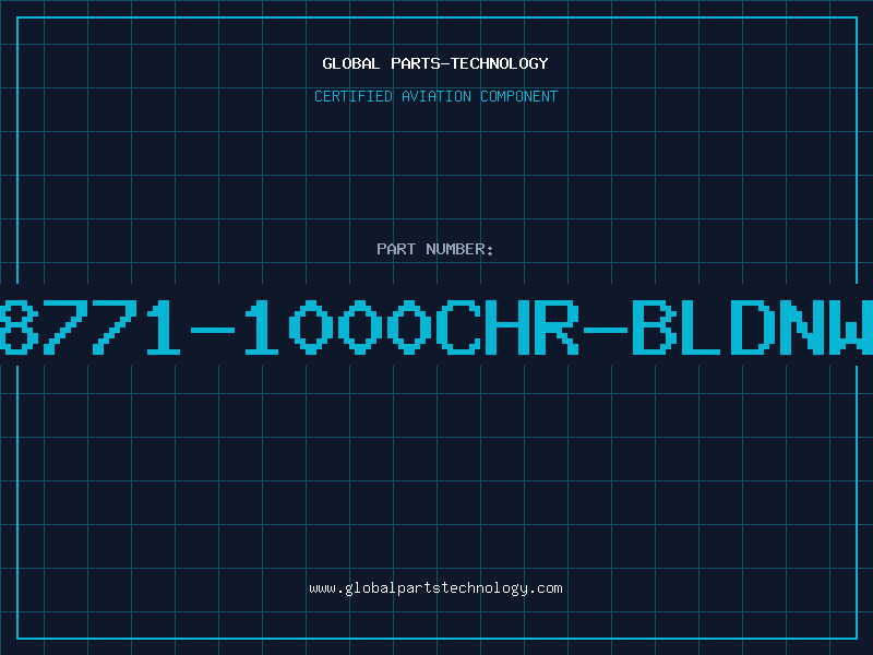 Aviation Part 8771-1000CHR-BLDNW