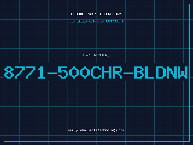 Aviation Part 8771-500CHR-BLDNW