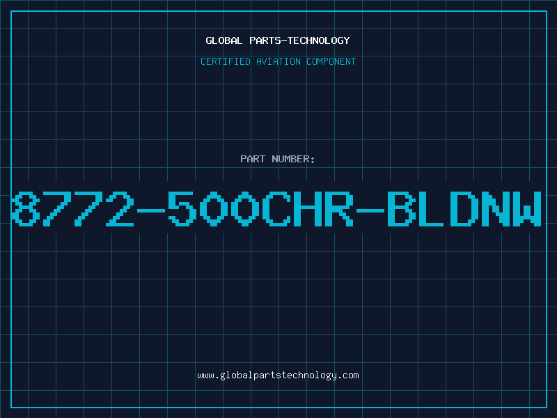 Aviation Part 8772-500CHR-BLDNW