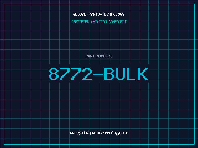 Aviation Part 8772-BULK