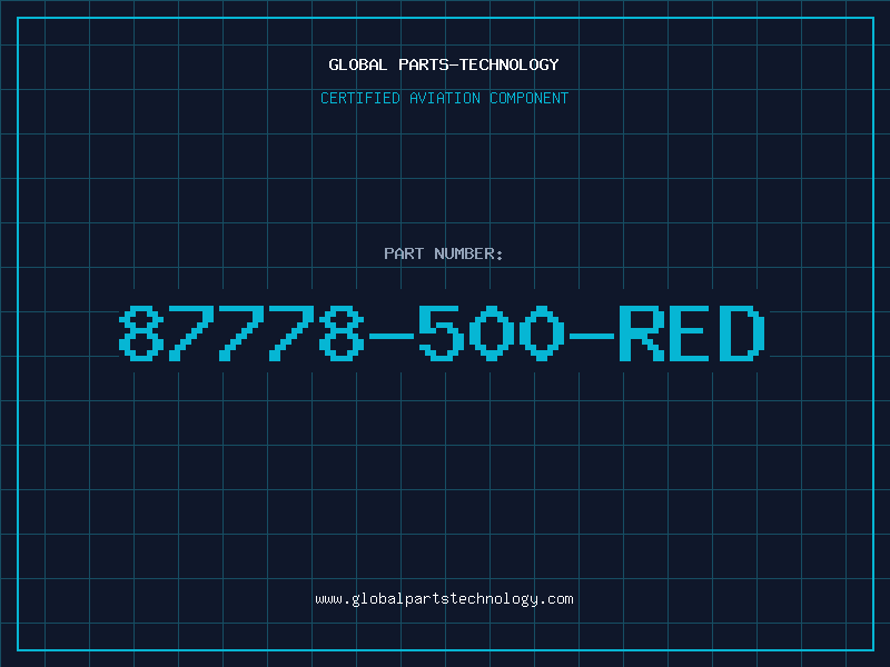 Aviation Part 87778-500-RED