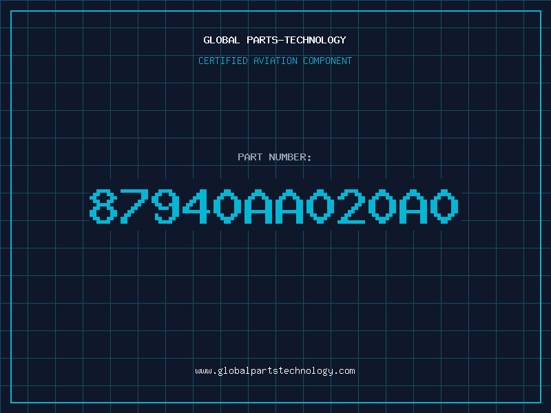 Aviation Part 87940AA020A0
