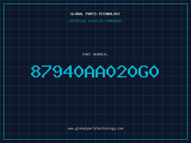 Aviation Part 87940AA020G0