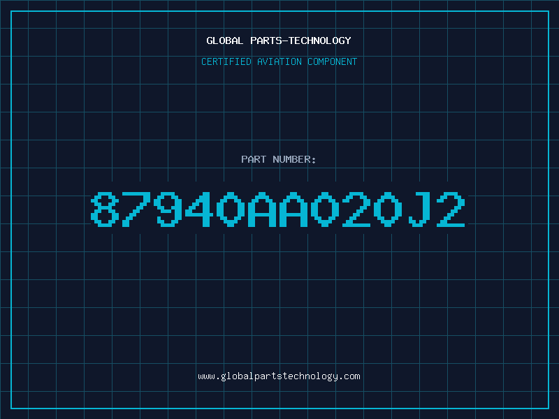 Aviation Part 87940AA020J2