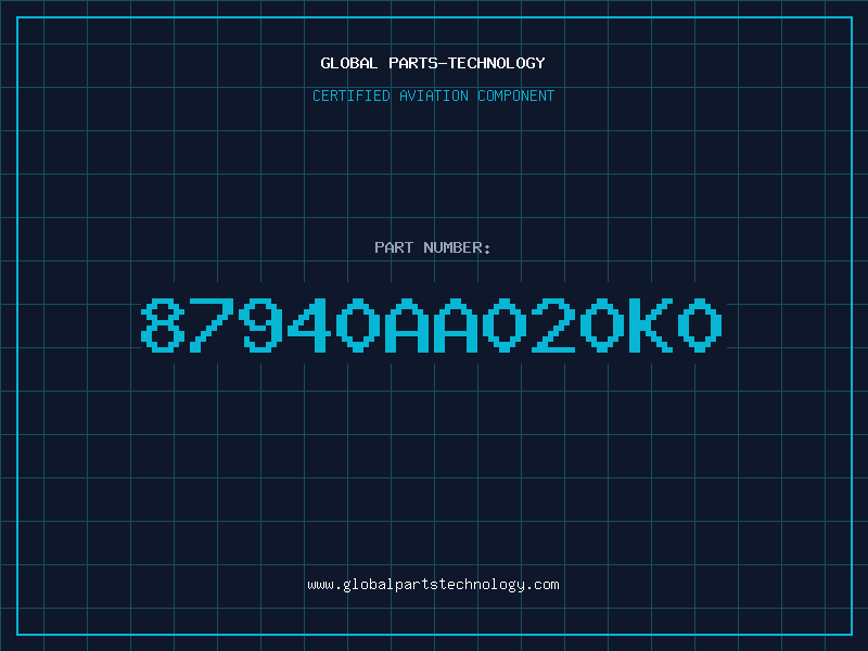 Aviation Part 87940AA020K0
