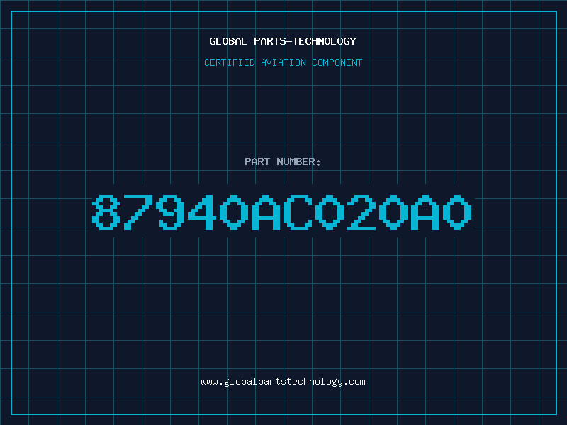 Aviation Part 87940AC020A0