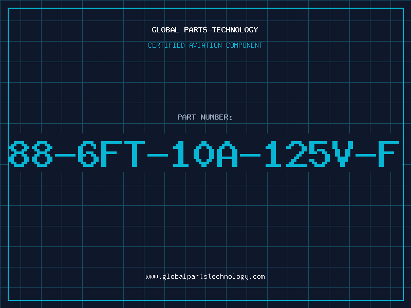 Aviation Part 88-6FT-10A-125V-F