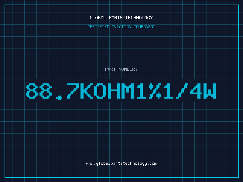 Aviation Part 88.7KOHM1%1/4W