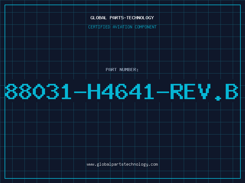 Aviation Part 88031-H4641-REV.B