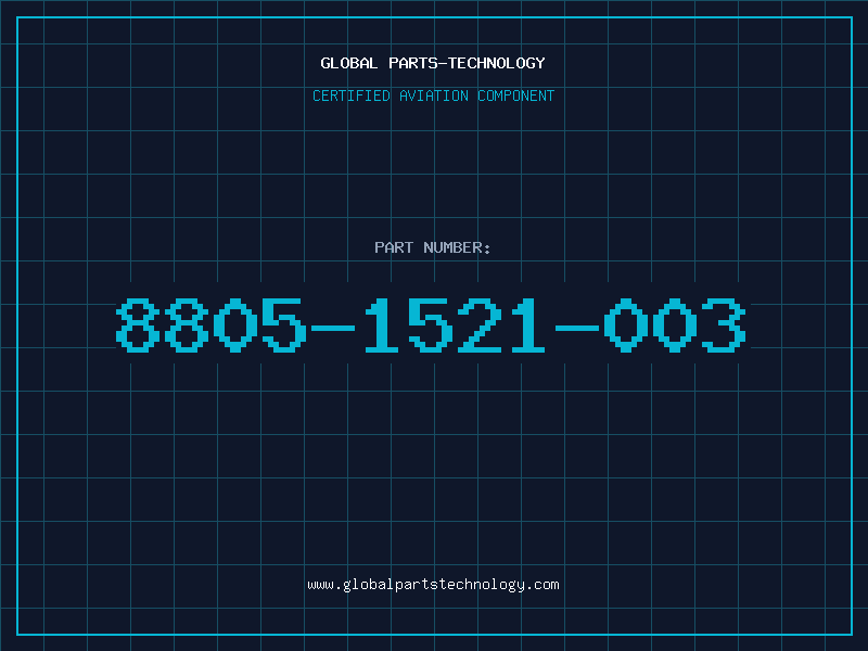 Aviation Part 8805-1521-003