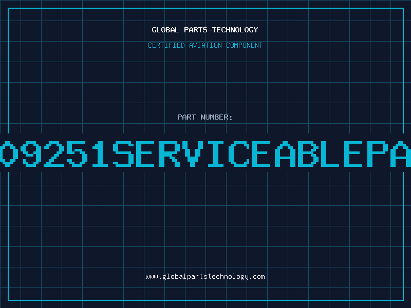Aviation Part 8809251serviceablepart