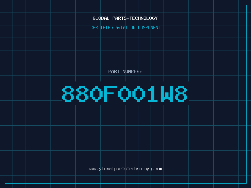 Aviation Part 880F001W8