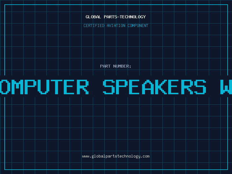 Aviation Part 880w Computer Speakers w/SubWo