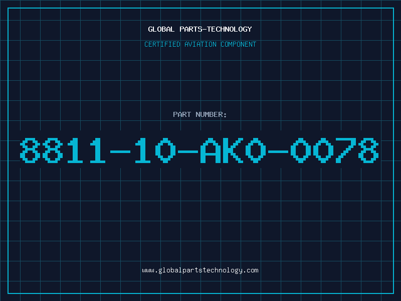 Aviation Part 8811-10-AK0-0078