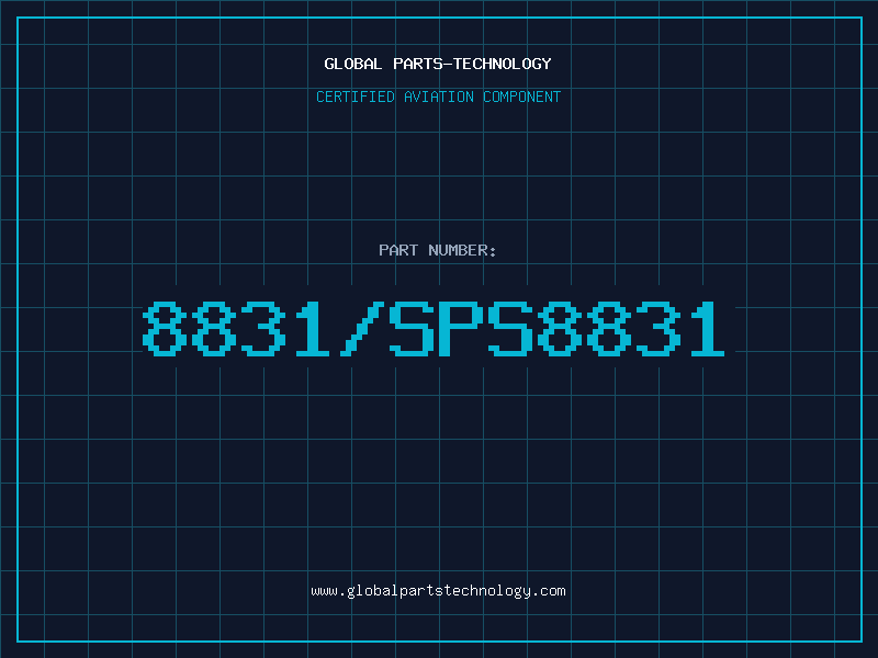 Aviation Part 8831/SPS8831