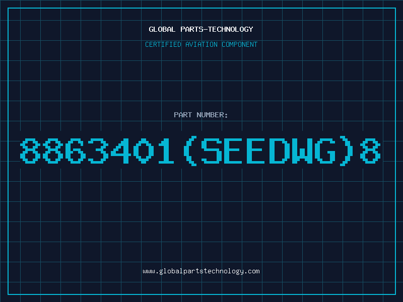 Aviation Part 8863401SEEDWG8