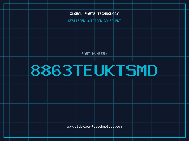 Aviation Part 8863TEUKTSMD