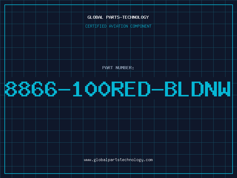 Aviation Part 8866-100RED-BLDNW