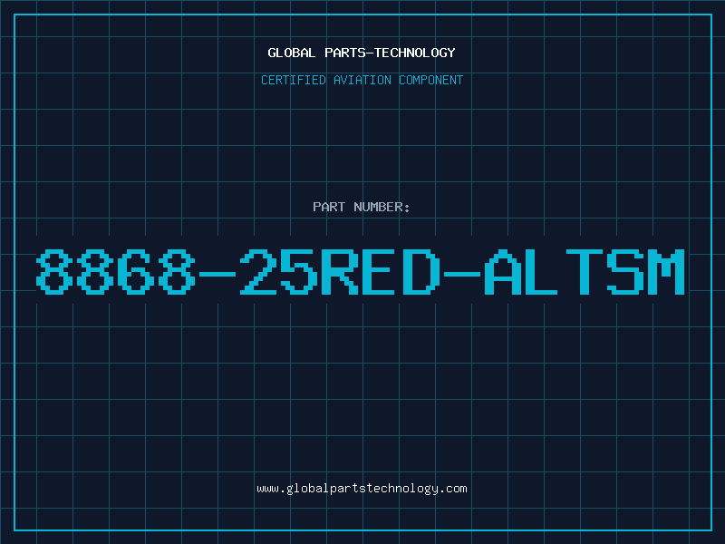 Aviation Part 8868-25RED-ALTSM