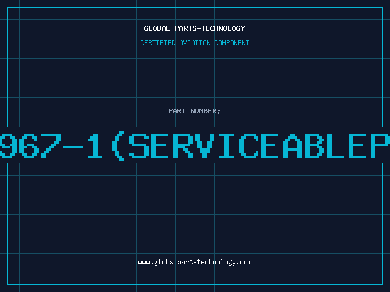 Aviation Part 886967-1(serviceablepart