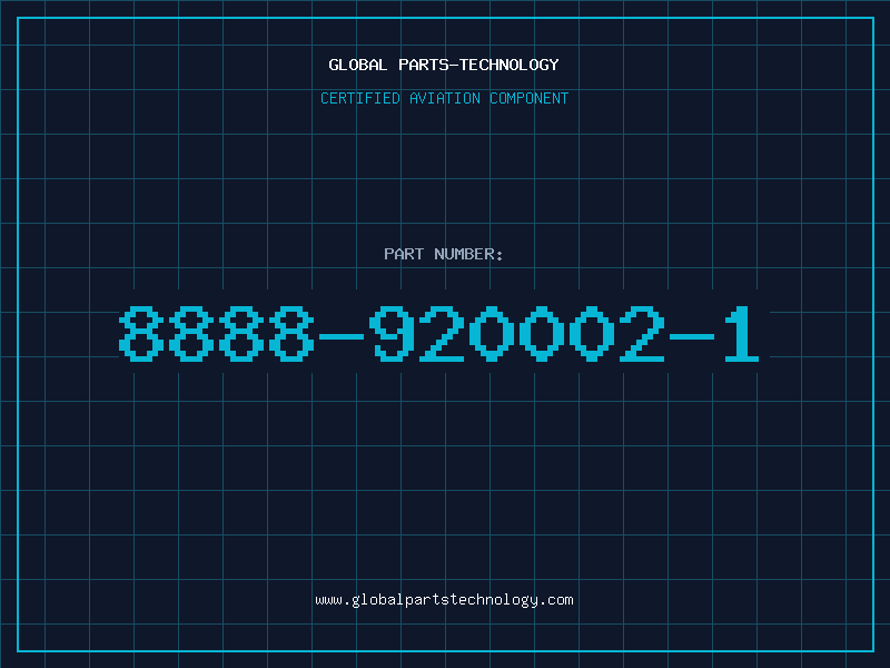 Aviation Part 8888-920002-1