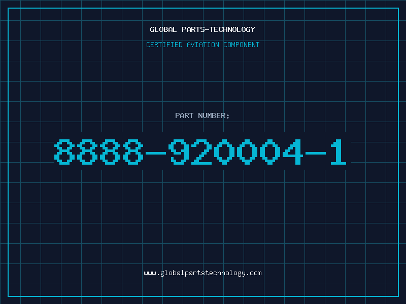 Aviation Part 8888-920004-1