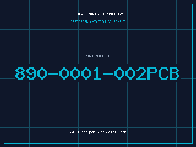 Aviation Part 890-0001-002PCB