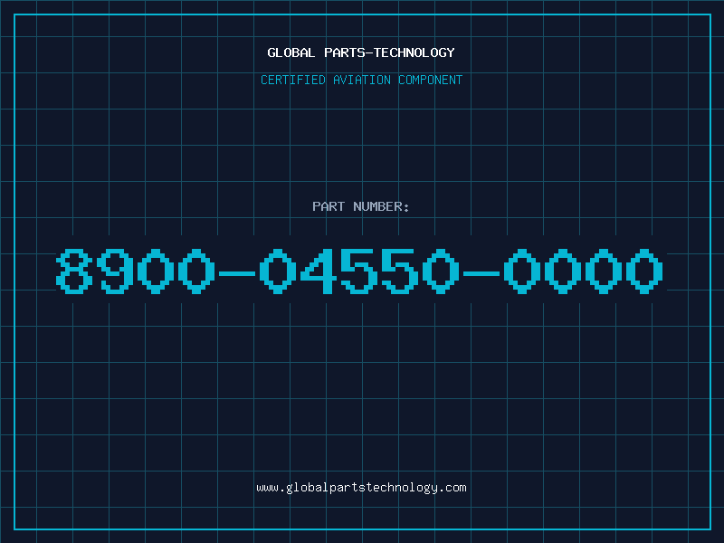 Aviation Part 8900-04550-0000