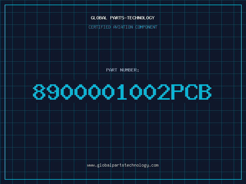 Aviation Part 8900001002PCB