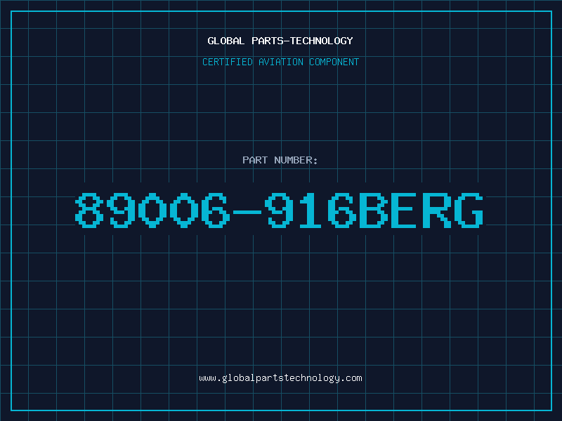 Aviation Part 89006-916BERG