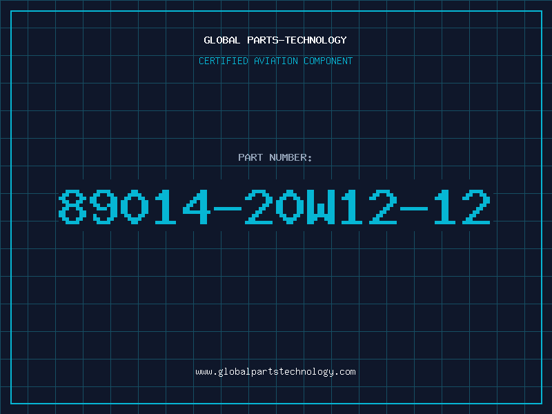 Aviation Part 89014-20W12-12