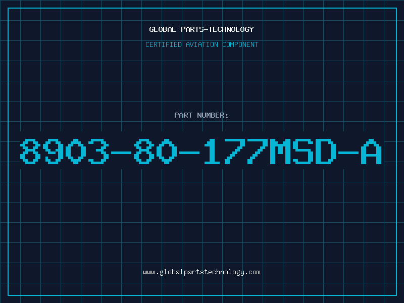 Aviation Part 8903-80-177MSD-A