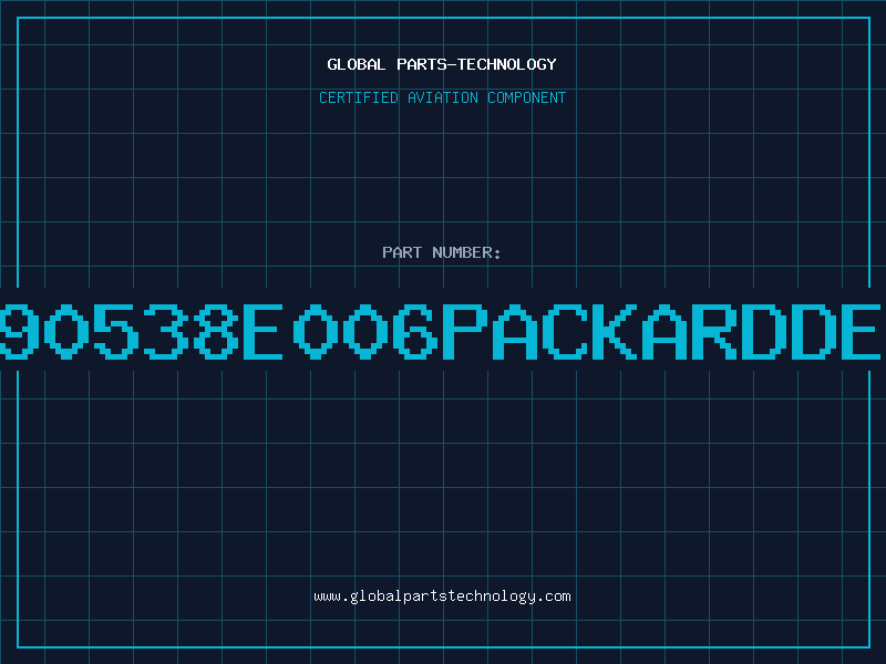 Aviation Part 890538e006PackardDel