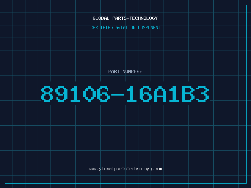 Aviation Part 89106-16A1B3